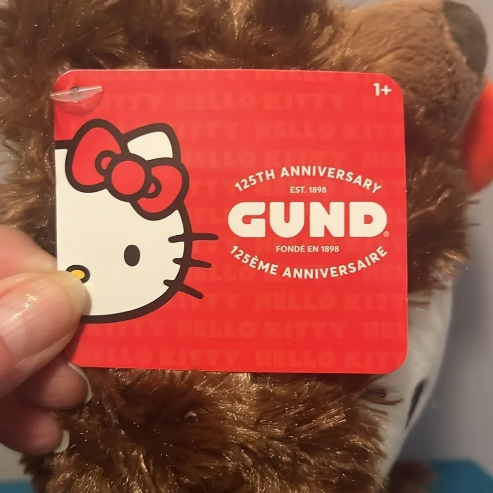 Hello Kitty GUND 125th Anniversary New with tags 10”